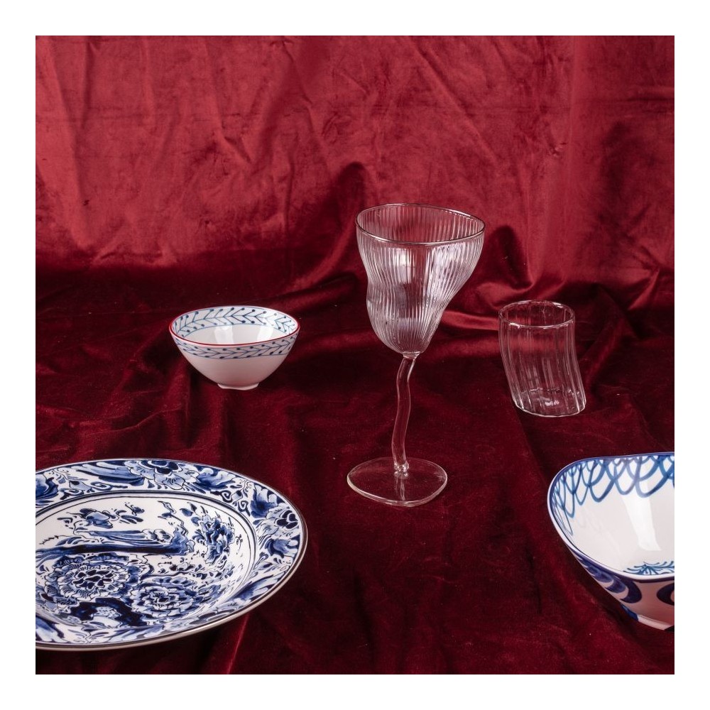 Seletti set 4 calici vino Glass from Sonny mod.2 - Candida Celiento