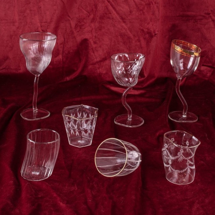 Seletti Bicchiere da acqua Classics on Acid Venice
