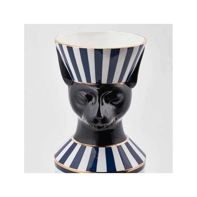 VASO EGYPT SNAKE C/RIGHE H47