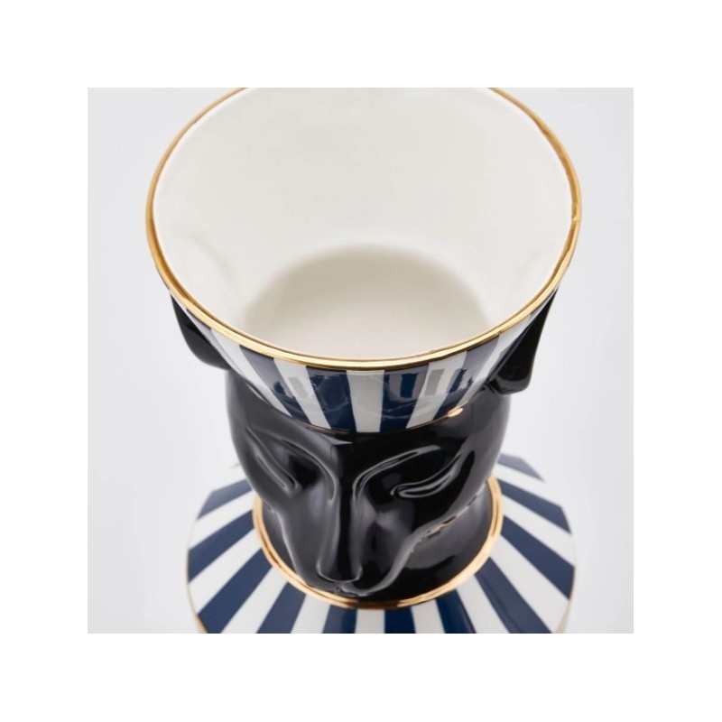Vaso Egypt Snake con Righe H47 EDG – Vaso...