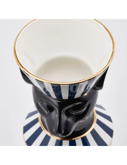 Vaso Egypt Snake con Righe H47 EDG – Vaso...