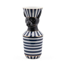EDG Enzo De Gasperi Vaso Egypt Snake porcellana alto 47 cm