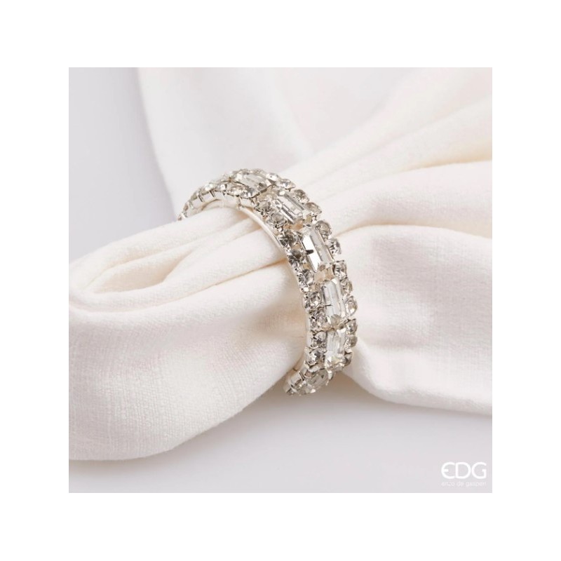 SET 4 PTOVAGL I JEWEL CF REGALO SILVER SET 4PZ