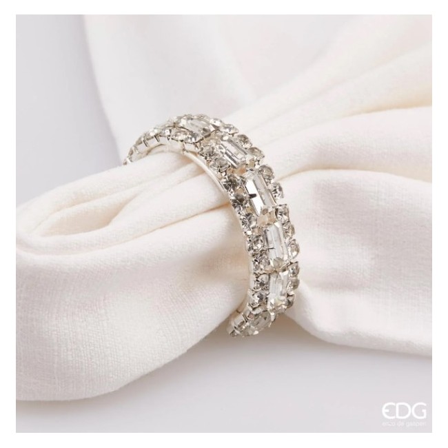 SET 4 PTOVAGL I JEWEL CF REGALO SILVER SET 4PZ
