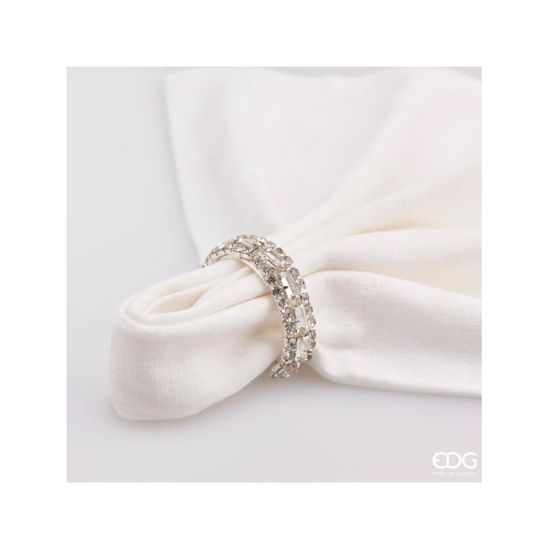 SET 4 PTOVAGL I JEWEL CF REGALO SILVER SET 4PZ