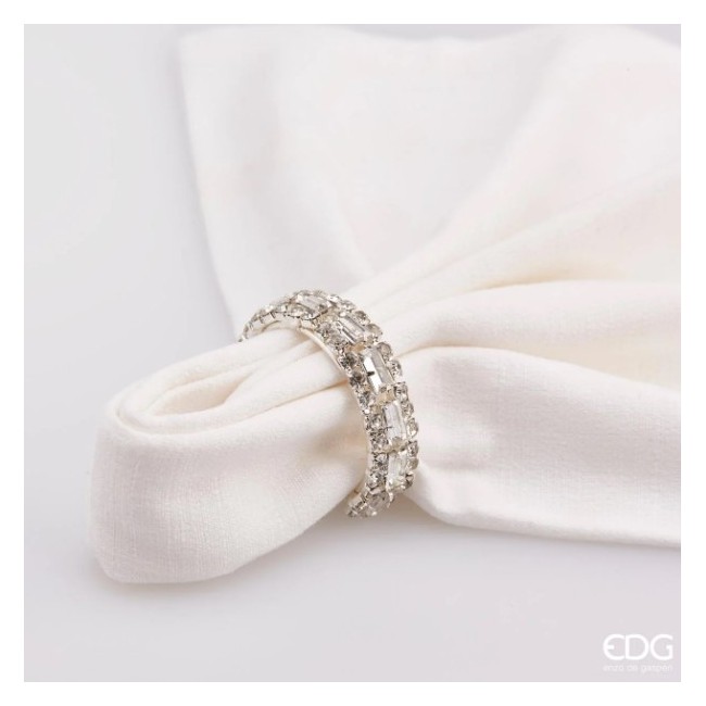 SET 4 PTOVAGL I JEWEL CF REGALO SILVER SET 4PZ
