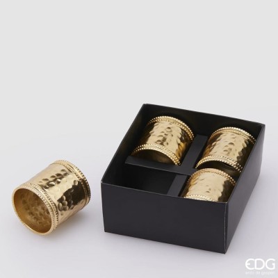 SET 4 PTAVOGL CONVESSO METAL CONF. REGALO GOLD