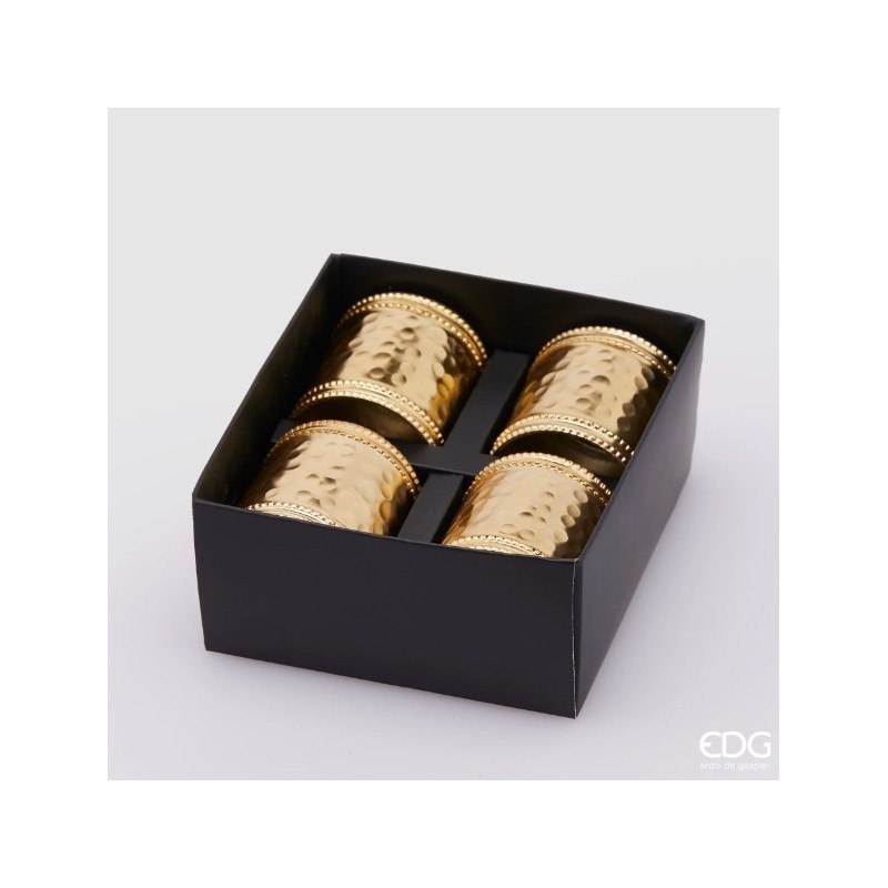 SET 4 PTAVOGL CONVESSO METAL CONF. REGALO GOLD