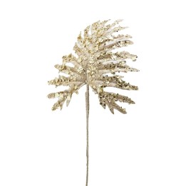 EDG Foglia di monstera oro con paillettes alta 62 cm