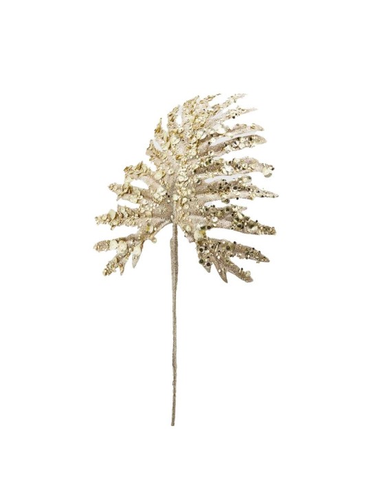 FOGLIA MONSTERA PAILL. GOLD  H62