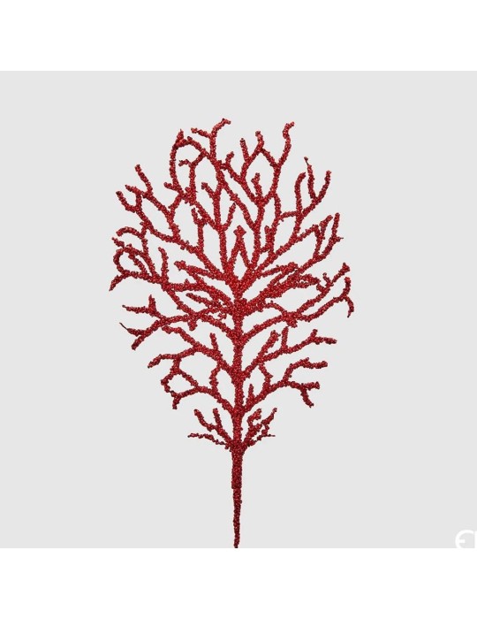 CORALLO GLITT. RAMO H40 RED