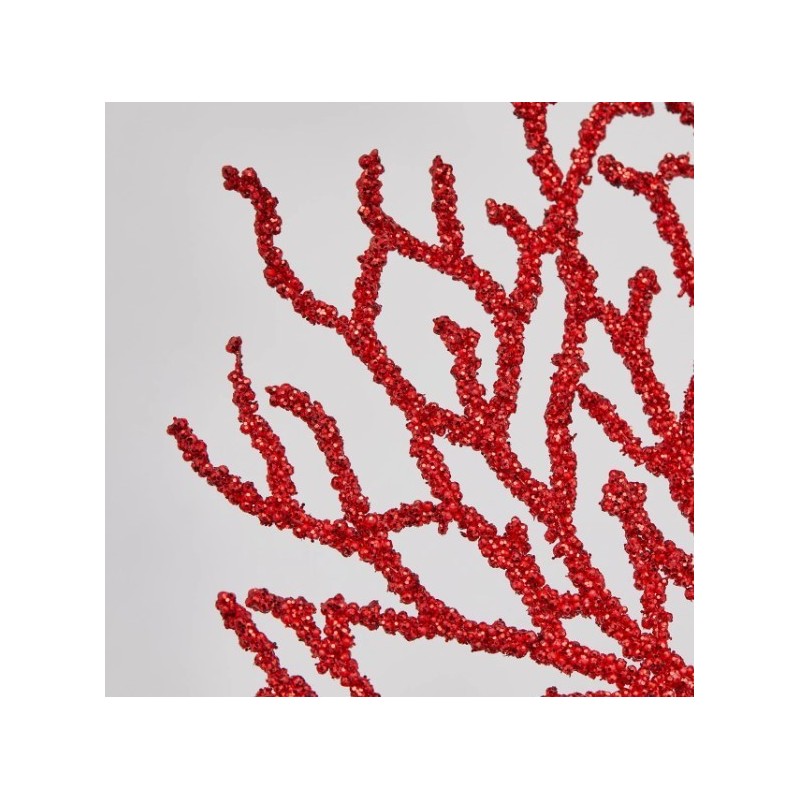 CORALLO GLITT. RAMO H40 RED