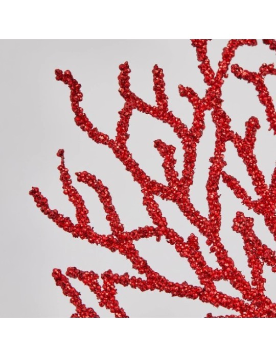 CORALLO GLITT. RAMO H40 RED