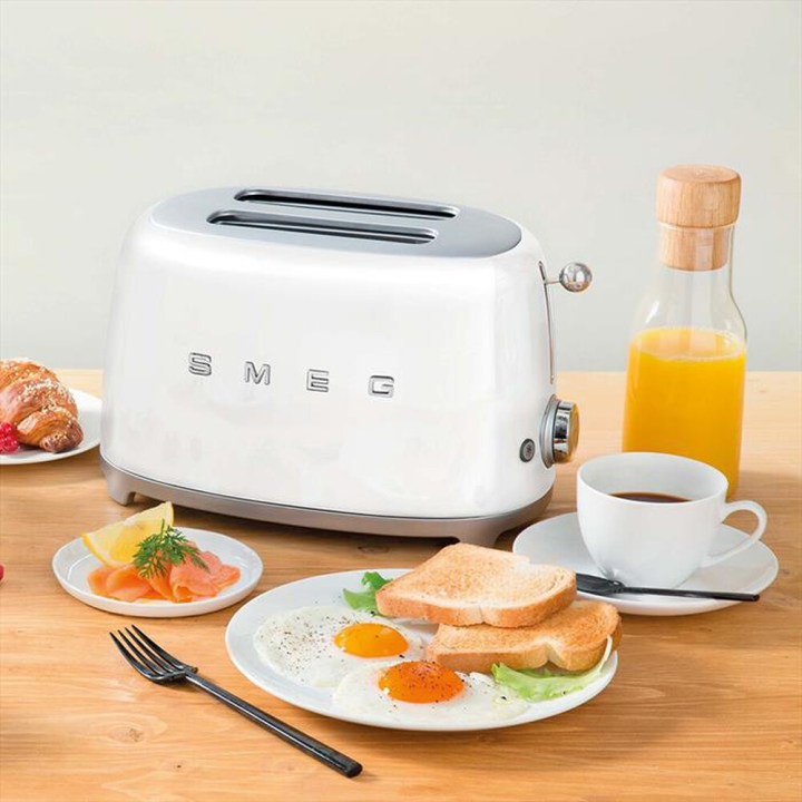 Smeg Tostapane 50's Style 2 fette bianco