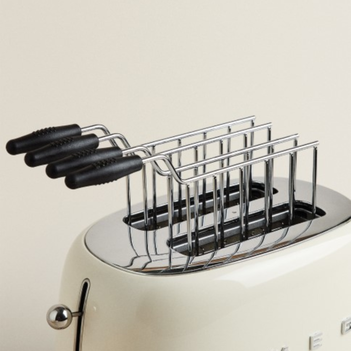 Smeg Pinze per toast 50's Style set di 2