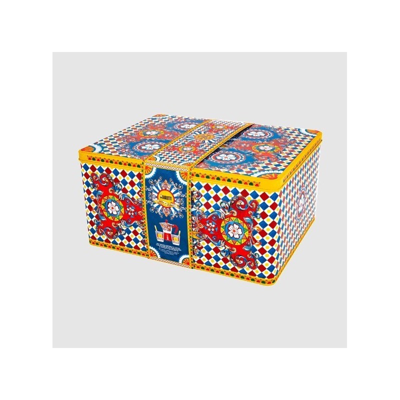 Set Moka Express Carretto Siciliano 2 Tazze –...