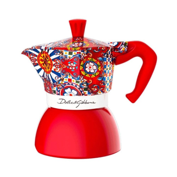 Bialetti Moka Induction Dolce&Gabbana Carretto 4 tazze