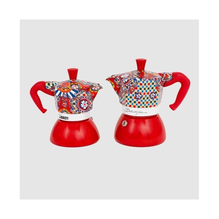 Bialetti Moka Induction Dolce&Gabbana Carretto 4 tazze