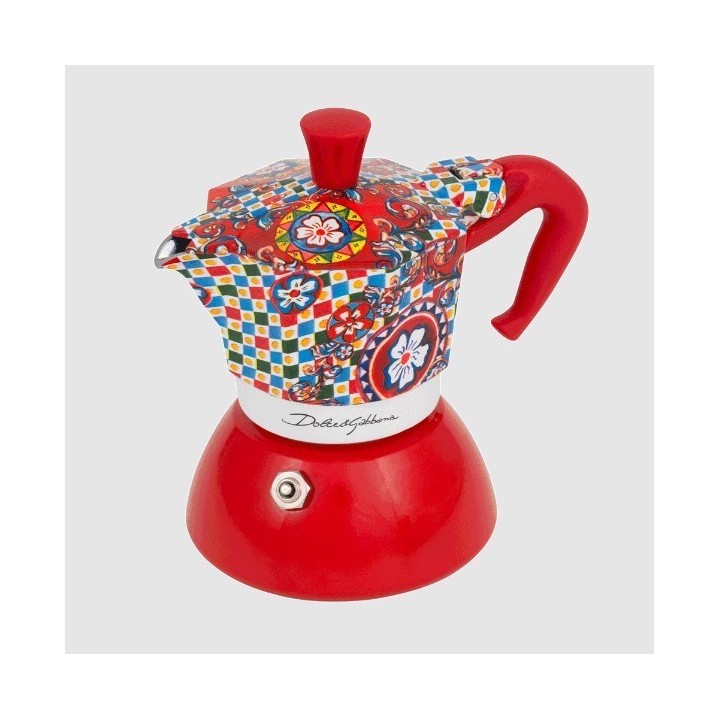 Bialetti Moka Induction Dolce&Gabbana Carretto 2 tazze