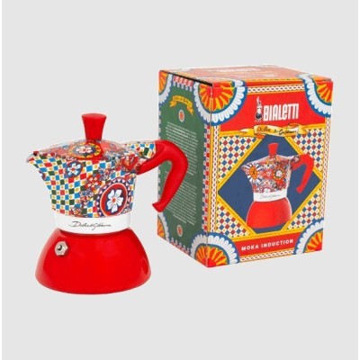 Moka Induzione 2 Tazze Bialetti Dolce&Gabbana 2