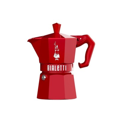 Moka Exclusive Red 3 Tazze – Bialetti