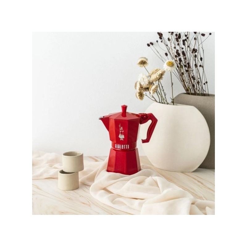 Moka Exclusive Red 6 Tazze – Bialetti