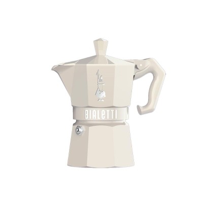 Moka Exclusive Cream 3 Tazze Bialetti Design Vintage Made...