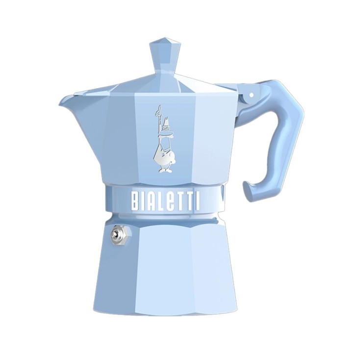 Bialetti Moka Exclusive azzurra 6 tazze