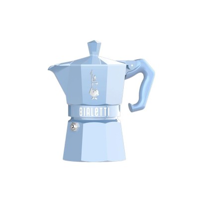 Moka Exclusive Light Blue 3 Tazze – Bialetti