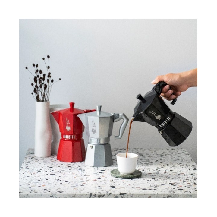 Bialetti Moka Exclusive nera 3 tazze