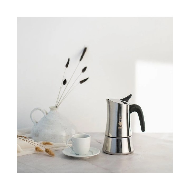 Bialetti Caffettiera Moon Exclusive inox per induzione