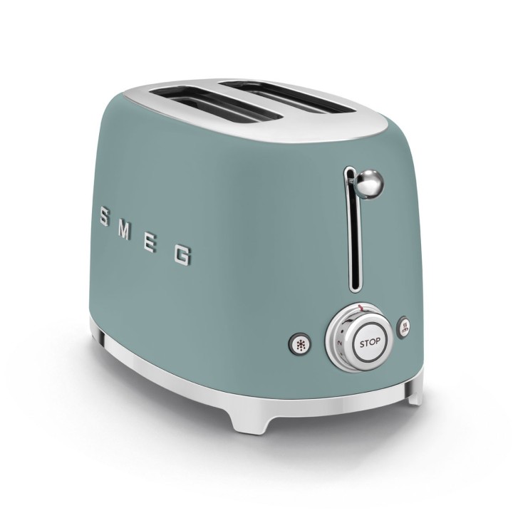 Smeg Tostapane 50's Style 2 fette verde smeraldo opaco