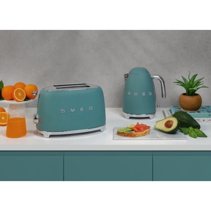 Smeg Tostapane 50's Style 2 fette verde smeraldo opaco