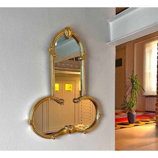SPECCHIO "LIBERTY MIRROR" MAN CON CORNICE