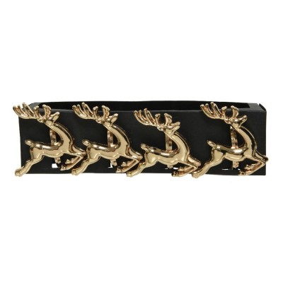 NAPKIN RING ZINC GOLD RENNA