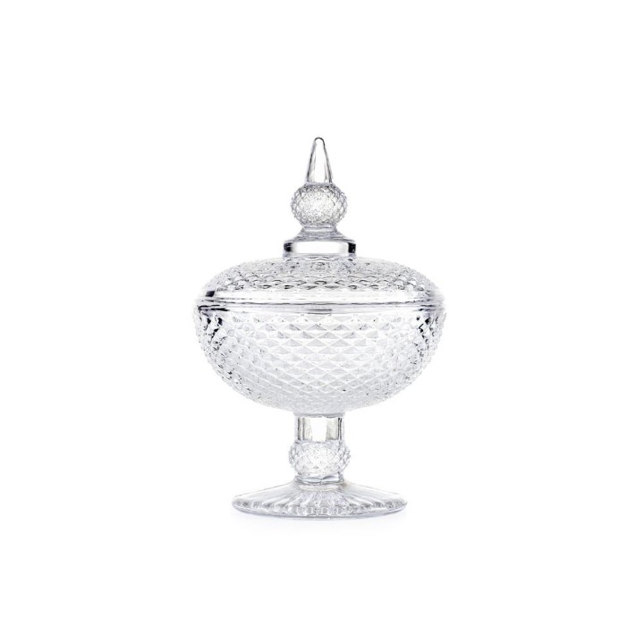 Emò Italia Porta bonbon Eterea con coperchio alto 15 cm