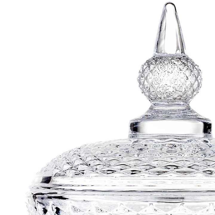 Emò Italia Porta bonbon Eterea con coperchio alto 15 cm