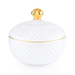 Emò Italia Scatola Medina vetro bianco Ø 12 cm