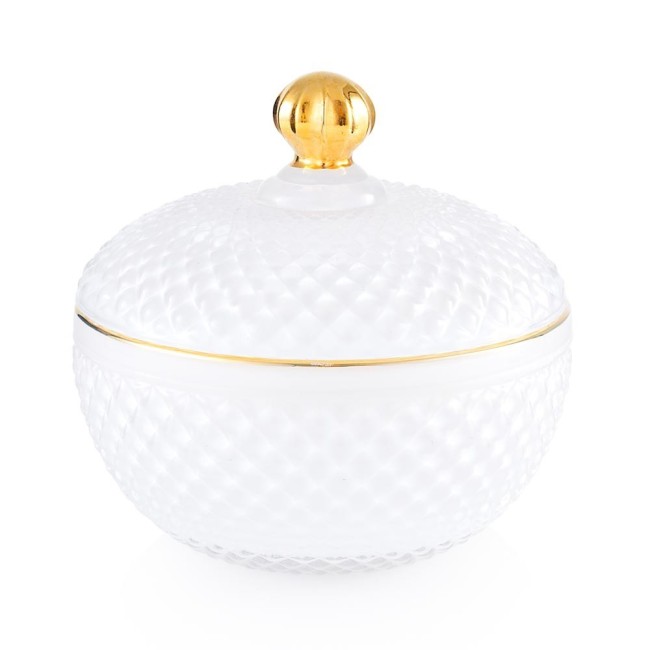 Scatola Bianca in Vetro Collezione Medina – Emò Italia