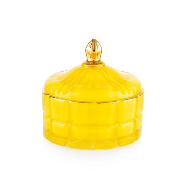 Emò Italia Scatola Trésors giallo e oro alta 10,3 cm