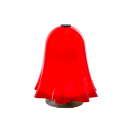Venini Lampada Fantasmino rossa ricaricabile