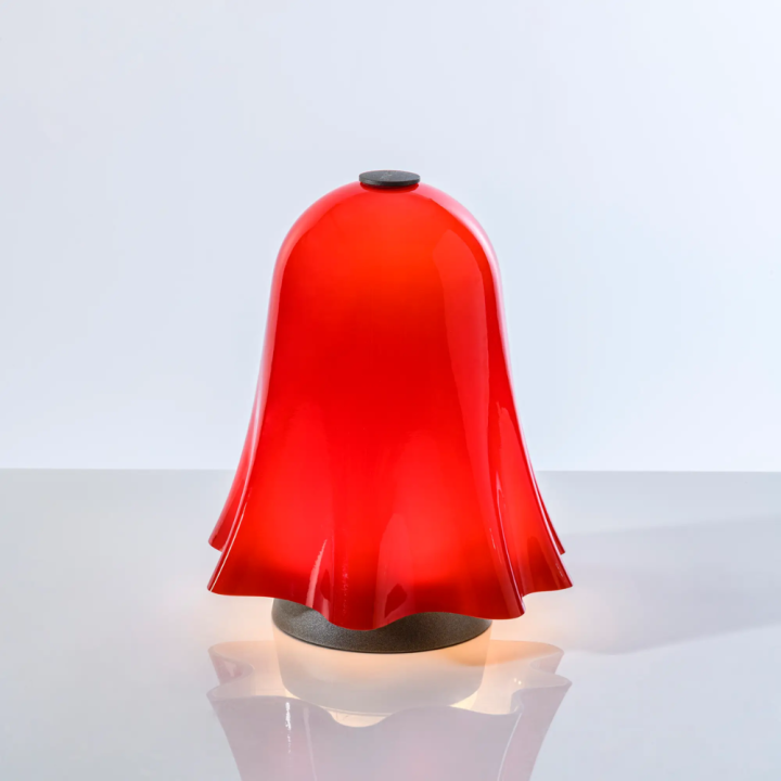 Venini Lampada Fantasmino rossa ricaricabile