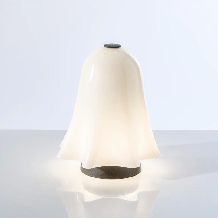 Venini Lampada Fantasmino lattimo ricaricabile