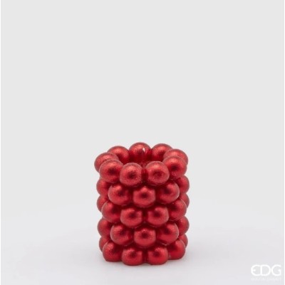 Candela Moccolo Sfere EDG Enzo De Gasperi H9,5cm D8cm... 2
