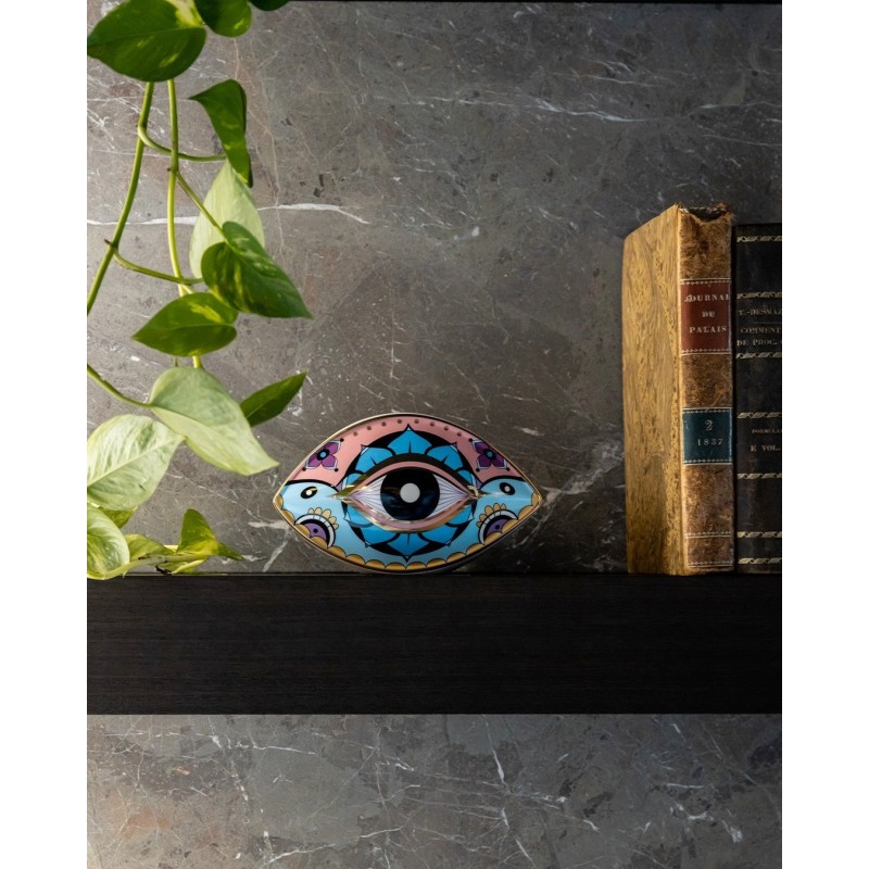 Fermacarte in Porcellana Emò Italia Egeo con...