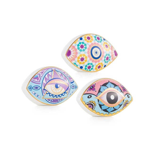 Fermacarte in Porcellana Emò Italia Egeo con...