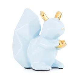 Emò Italia Scoiattolo Cuccioli celeste 10,5 × 10 × 4,8 cm