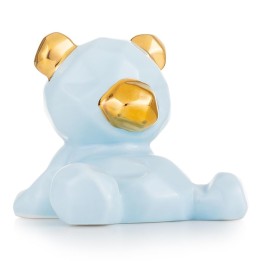 Emò Italia Orsetto Cuccioli celeste 9 × 8,5 × 8 cm