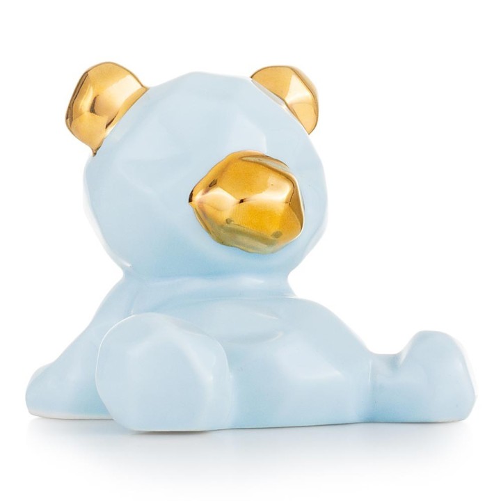 Emò Italia Orsetto Cuccioli celeste 9 × 8,5 × 8 cm