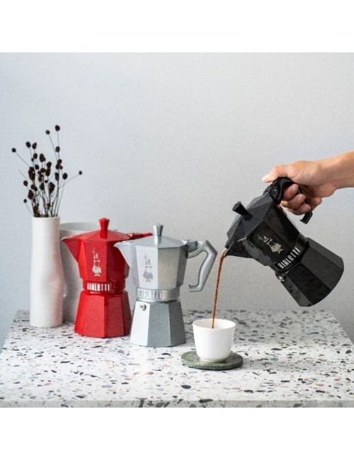 Moka Exclusive Black 6 Tazze – Bialetti